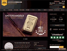Tablet Screenshot of amsterdamgold.com